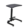 Adjustable Desk Brody SitStand Desk, Gray, 20" D X 29.44" H, 26" W X Melamine Laminate, Gray