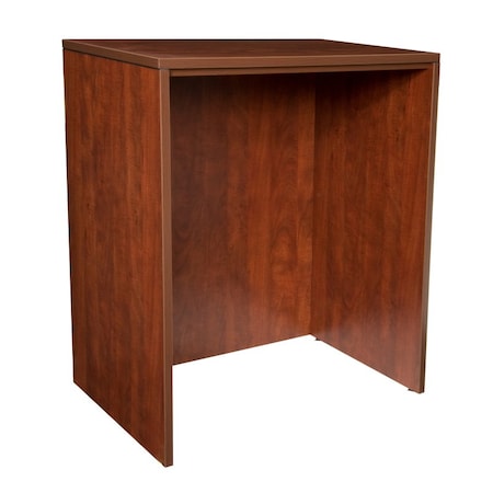 Standing Desk Legacy Stand Up Desk, Cherry, 23" D X 42" H, 36" W X Melamine Laminate, Cherry