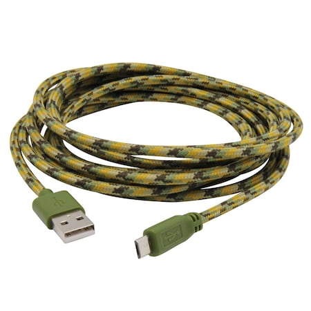 Micro USB Charge and Sync Cable, Camo, 1