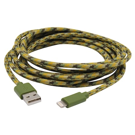 LightningCharge and Sync Cable, Camo, 10