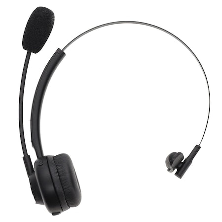 Noise-Canceling Mono Bluetooth Headset
