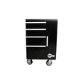 Tool Cabinet, Black, Steel, 18 in W