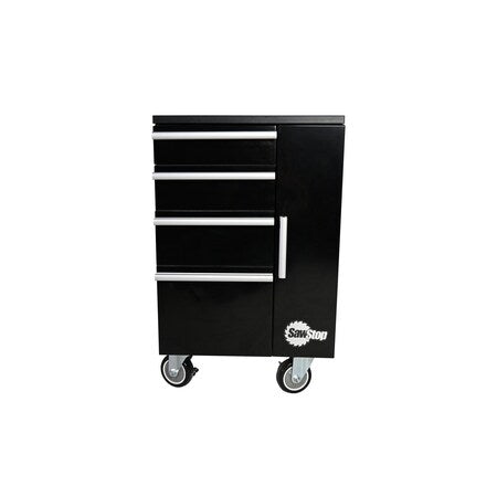 Tool Cabinet, Black, Steel, 18 in W
