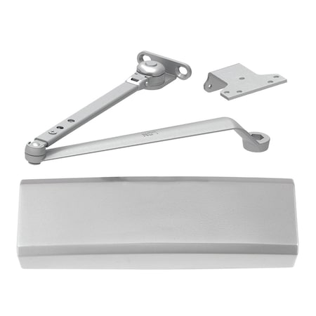 Hold Open Arm w/62PA Shoe Door Closer, Aluminum