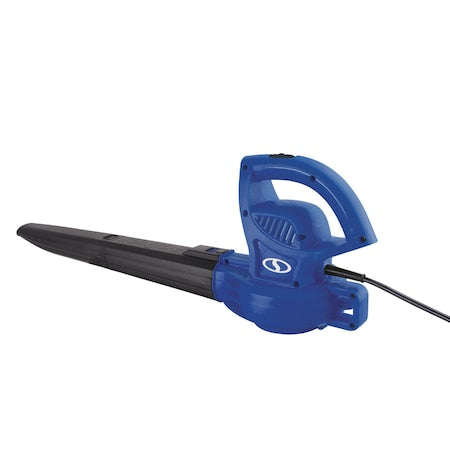 Corded Handheld All Purpose Leaf Blower, 6A, 155 mph, Blue