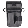 Belt, Gray Tool Pouch with Device Holster Belt Loop, Gray, Polyester