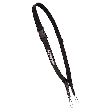 Black Barcode Scanner Sling and Lanyard