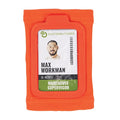Orange Wrist ID Badge Holder
