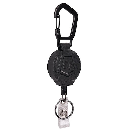 Black ID Badge Reel