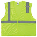 Hi-Vis Safety Vest XS Class 2 , Hook & Loop 1 Mic Tab