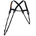 Barcode Scanner Lanyard Harness, Black, Size XL