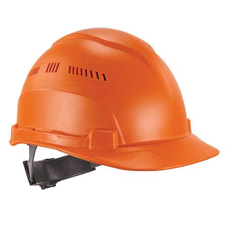 Orange Lightweight Cap-Style Hard Hat Vented Class C