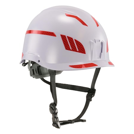 Reflective Hard Hat with Safety Helmet Sticker Kit, Red