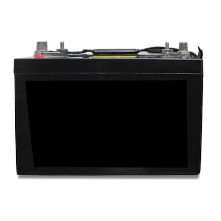 Sealed Lead Acid Marine Battery, 12 V, 110Ah, UB121100, Combo Post Terminal, AGM, Group 30H Type