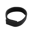 Back-to-Back Strap, No Adhesive, 8 in, 3/4 in W, Black, 150 PK