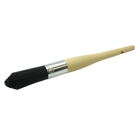 1" Parts Cleaning Brush, Nylon Fill, 2-3/4" Trim Len