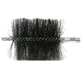 4" Double Spiral Flue Brush .012 Steel Fill
