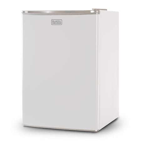 Compact Refrigerator Energy Star Single Door Mini Fridge with Freezer, 2.5 Cubic Ft., White