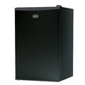 Compact Refrigerator Energy Star Single Door Mini Fridge with Freezer, 4.3 Cubic Ft., Black