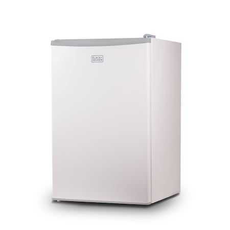 Compact Refrigerator Energy Star Single Door Mini Fridge with Freezer, 4.3 Cubic Ft., White