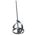 5 Gallon Paint Mixer, 4" Spiral Blade, 22 3/4" Long Shaft, Fits 1/2" Drill