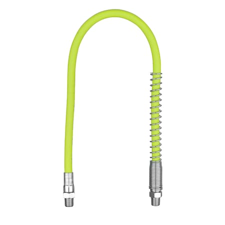 Grease Hose 1/8" x 18", 1/8" MNPT Ends,