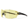 Nevosa Safety Eyewear, Black Frame, Yellow Lenses