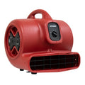 Air Mover W/ GFCI Power Outlets for Daisy Chain, 1/3 HP, 2400 CFM, 3.8 Amps, 4 Positions, 3 Speeds
