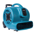 Air Mover W/ Telescopic Handle and Wheels, 1 HP, 3600 CFM, 8.5 Amps, 4 Positions, 3 Speeds