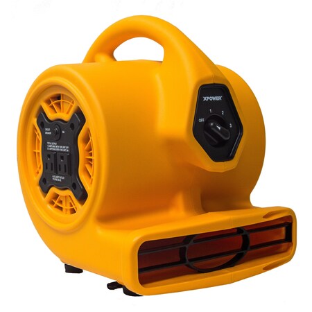 CentrifugalBlower, Yellow, 13-1/4inH