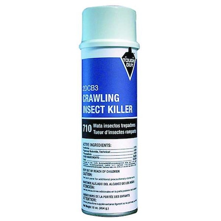 Indoor/Outdoor Crawling Insect Killer, 16 oz, Aerosol