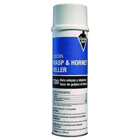 Indoor/Outdoor Wasp and Hornet Killer, 12 oz, Aerosol