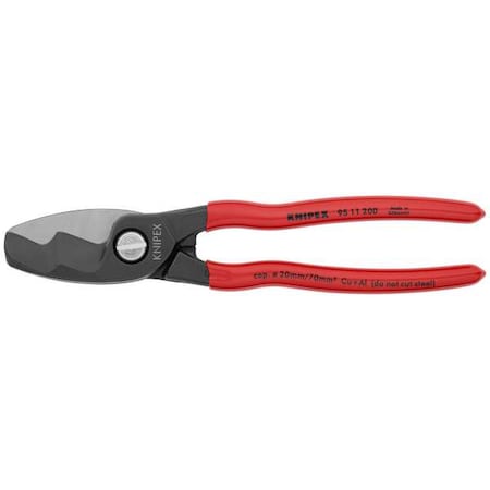 Cable Shear, Shear Cut, 8 In