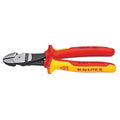 8 in 74 High Leverage Diagonal Cutting Plier Standard Cut Oval Nose Insulated