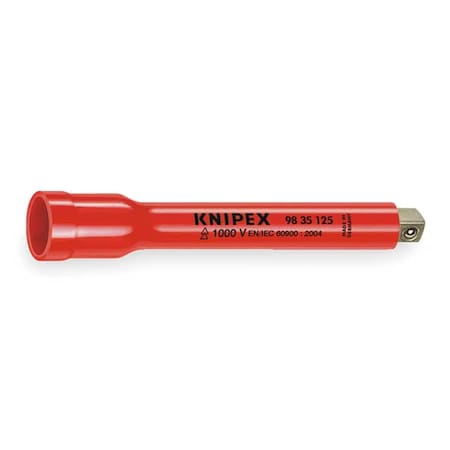 Insulated Socket Extension, 3/8" Dr, 5" L