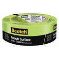 Painter's Tape, 36 mm W x 55 m L, 6 mil Thick, Green, Rubber Adhesive, 24 PK