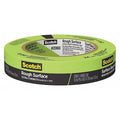 Painter's Tape, 24 mm W x 55 m L, 15 mil Thick, Green, Rubber Adhesive, 36 PK