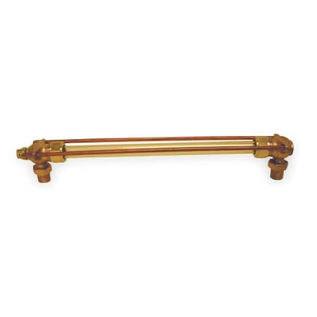 Expansion Tank Gauge,1/2 In,MNPT,Bronze