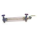 Water Gauge,Automatic,1/2 In,MNPT,Bronze