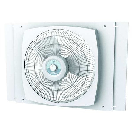 Window Fan W/ 16 in Blade Dia, 22 in H, 3 Speeds, 120V AC, 7 ft L Cord