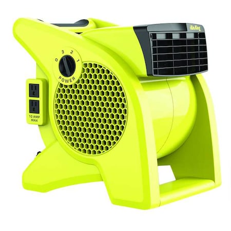 CentrifugalBlower,Yellow,ABS,14-1/2inH