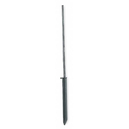 Riser Stake, Black, Vinyl