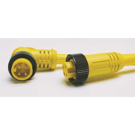 Extension Cordset, 6Pin, Receptacle, Female