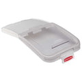 Proserve 500 Cup Ingredient Bin Lid Storage Bin Lid, Clear, polycarbonate