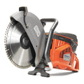 16" Concrete Power Cutter/Saw, 6" Cut Depth, Wet/Dry, 6.5hp 2-Cycle