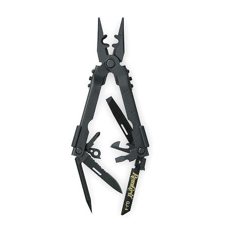 Multi-Tool, Black, 9 Tools, Nylon