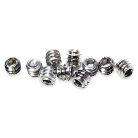Set Screw, Chrome Plated Stainless Steel
