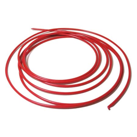 Red PE Tubing, 1/8"" O.D. x 10 Ft.