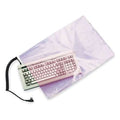 Open Poly Bags, 4 mil, Pink, None, 500 PK