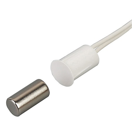 Magnetic Contact, Recessed Mount, Lead Size: No 22 AWG